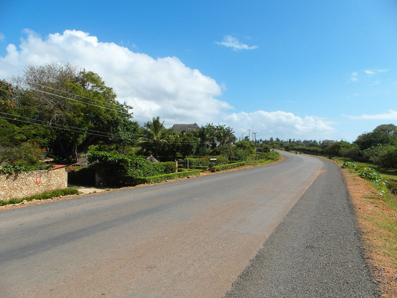 Trajet de Tsavo à la côte pour de la détente à la plage