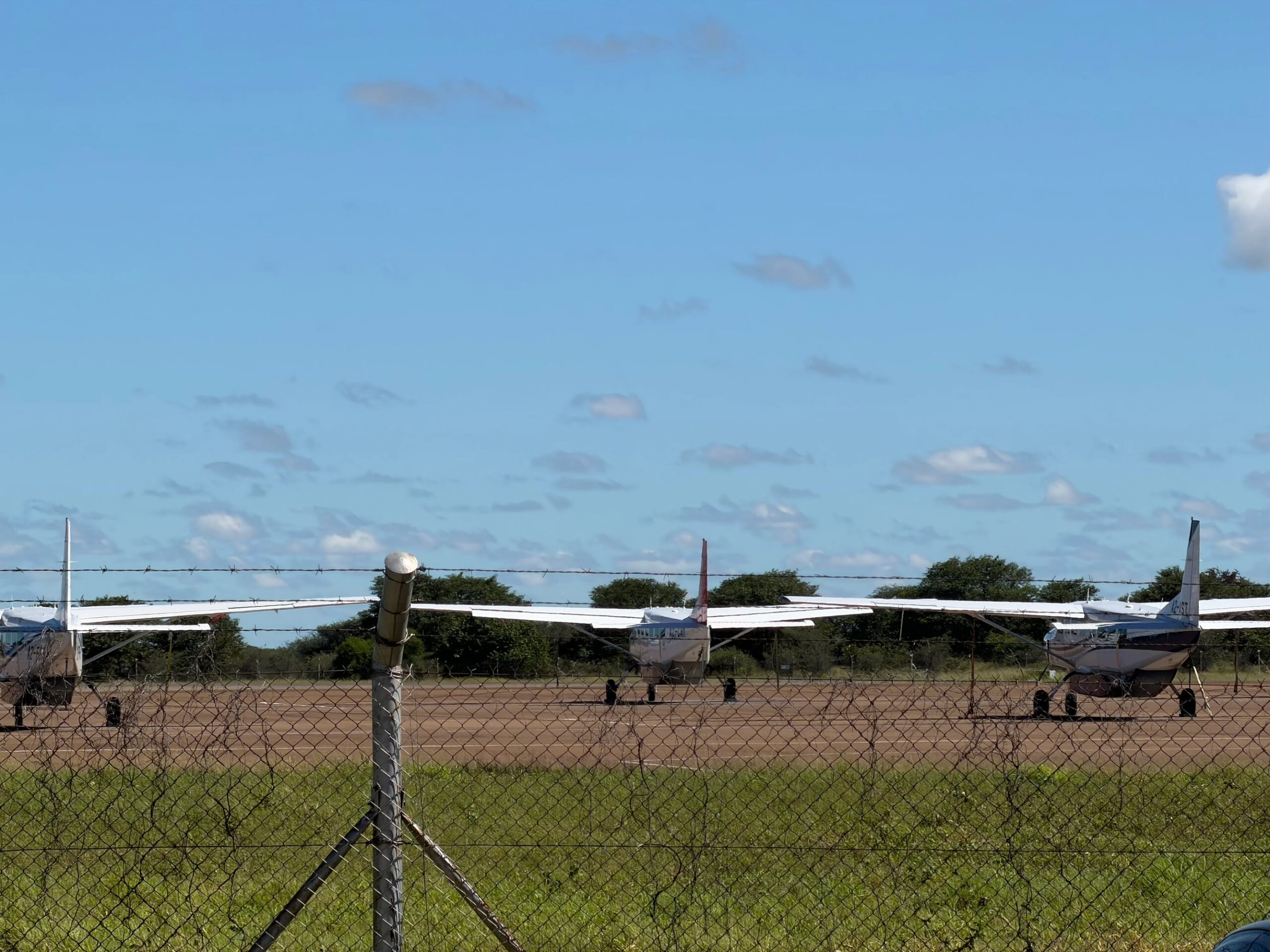 Vol de la réserve de Moremi à Maun