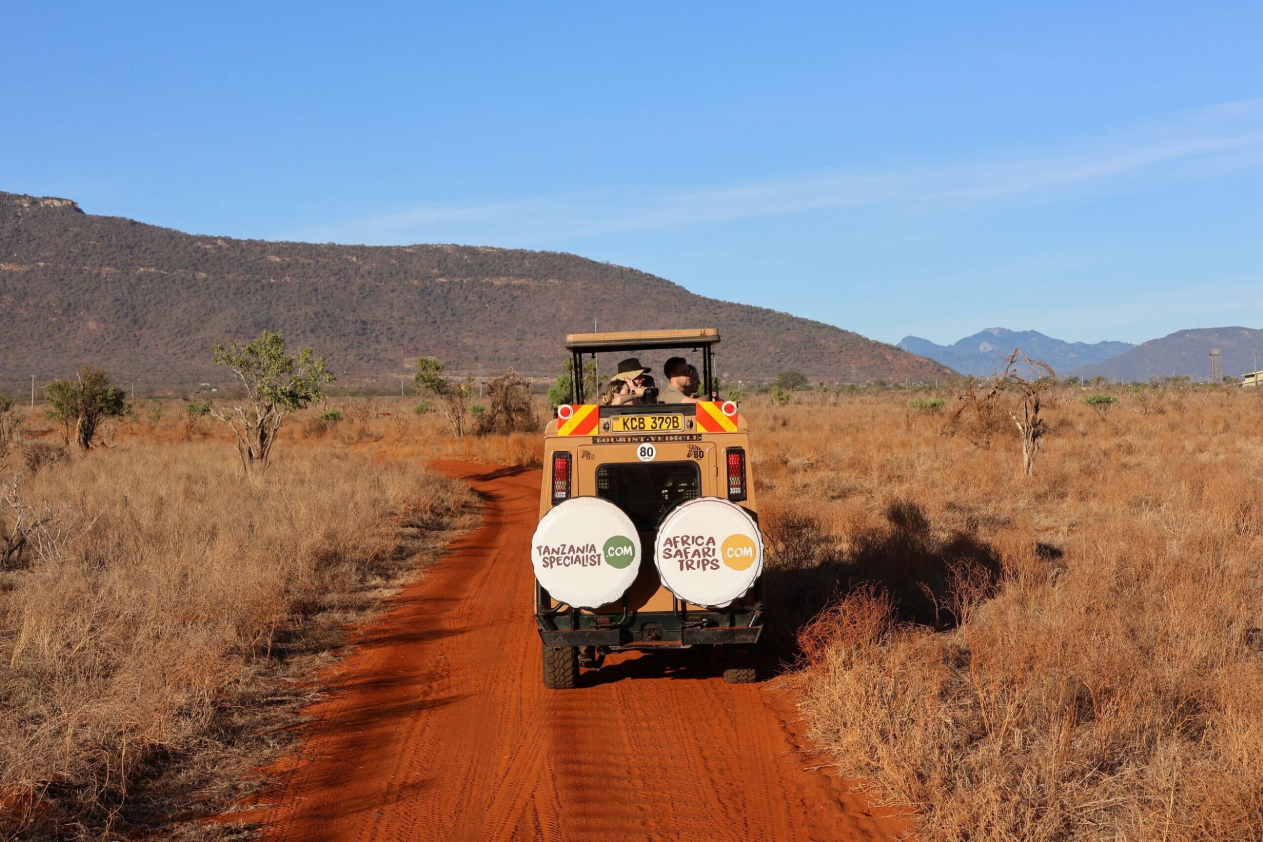 Trajet de Mombasa au parc national de Tsavo Est