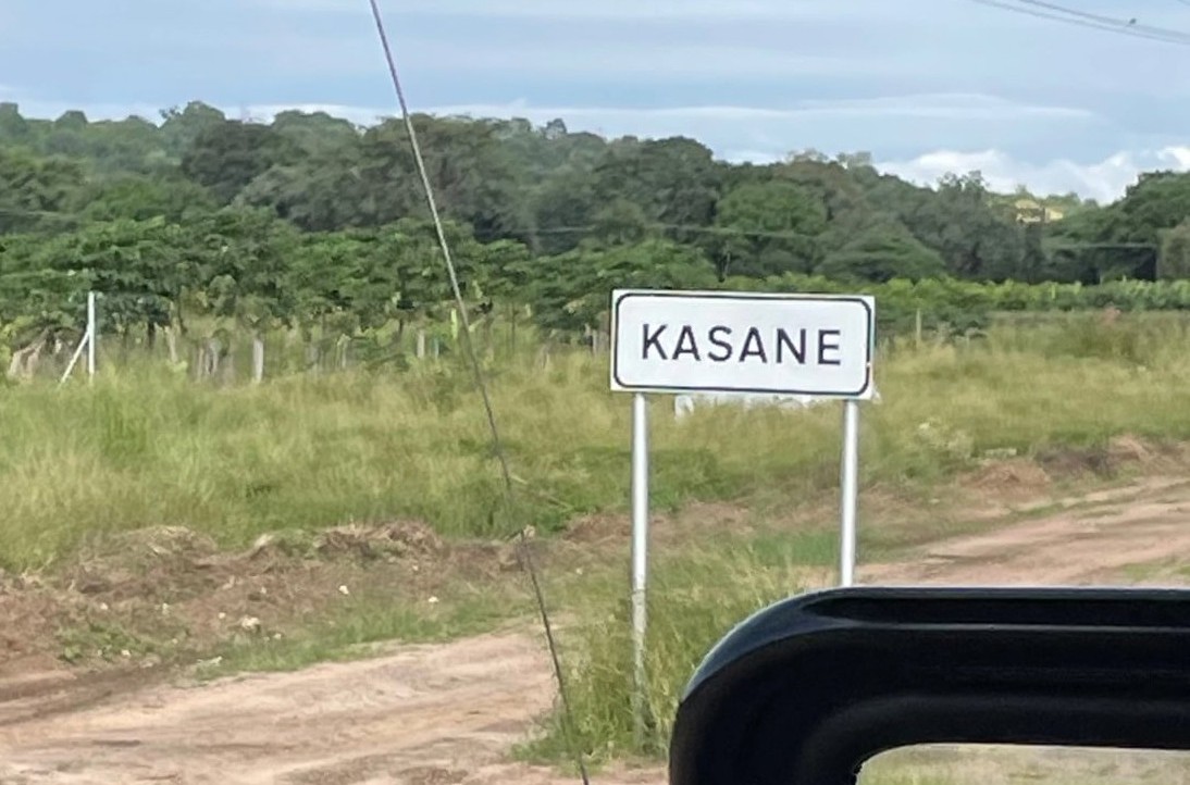 Trajet de Nata à Kasane