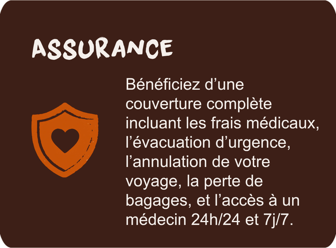 Travel and medical insurance
