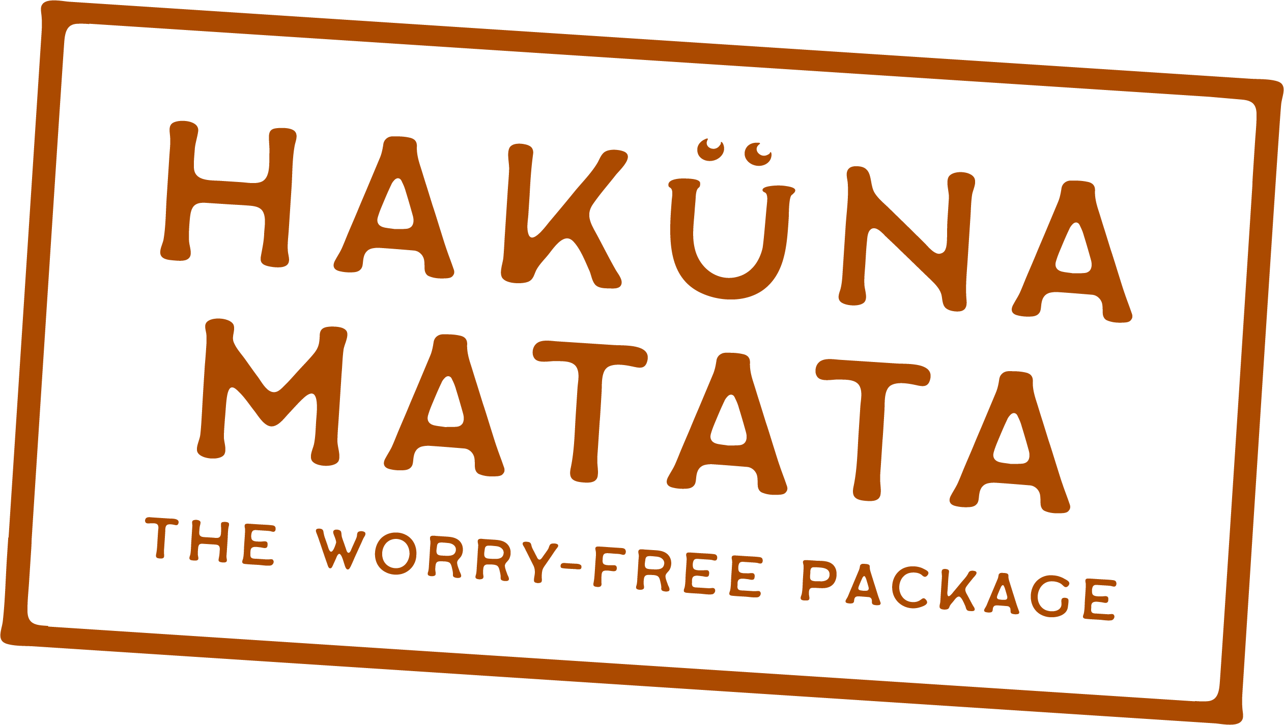 Hakuna Matata - The worry-free package