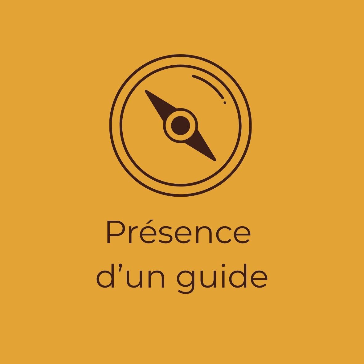 Are guided